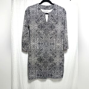 Coolibar Oceanside Tunic  Sun Protection 3/4 Sleeve Dress .Size S